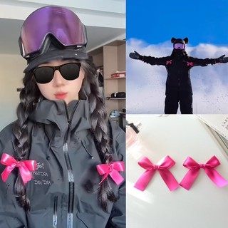Doce menina, menina reduzindo a idade rosa arco hairpin rabo de cavalo hairpin Duckbill acessórios de cabelo