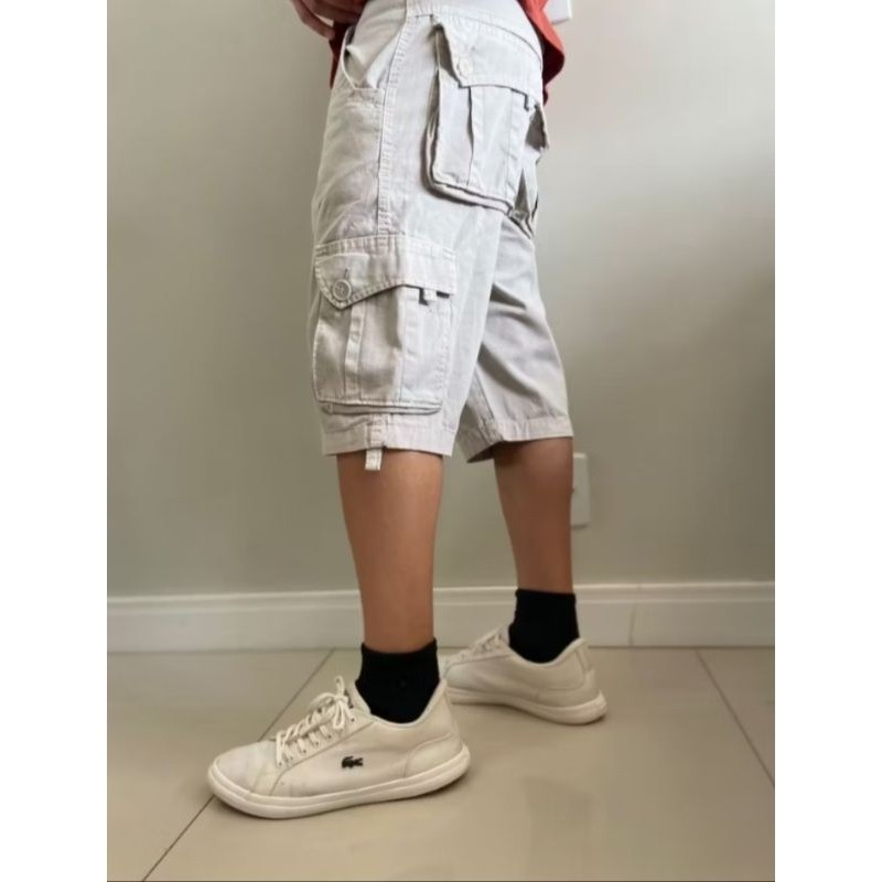 Zavelt Bermuda Cargo Original moda casual masculina