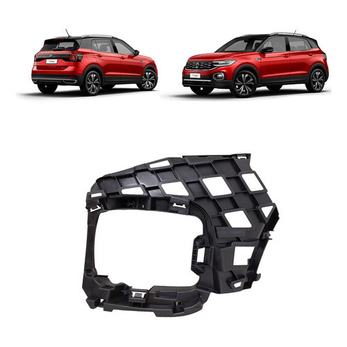 Suporte Farol De Milha T-cross 2020 A 2024 Esquerdo Original