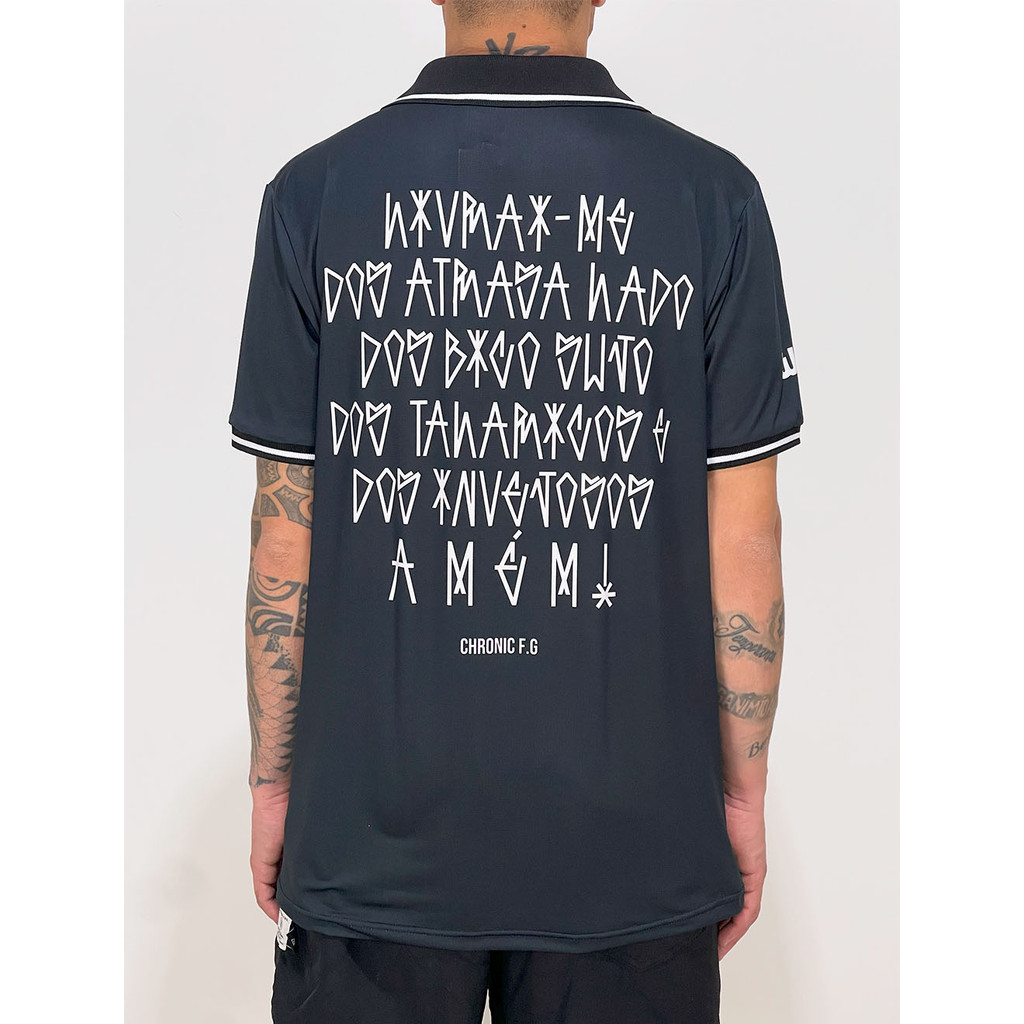 Camiseta Chronic de Time Livrai-Me dos Atrasa Lado - Preta