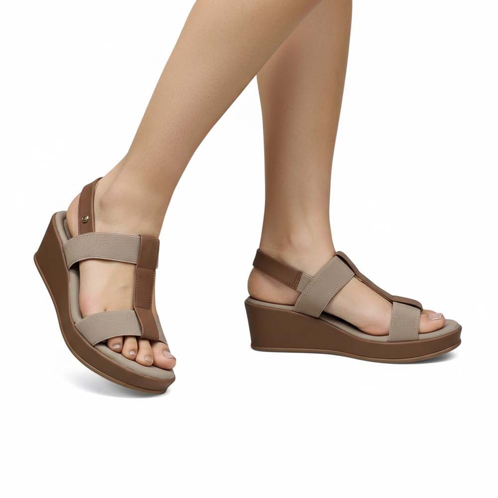 SANDÁLIA ANABELA MOCCA COMFORTFLEX
