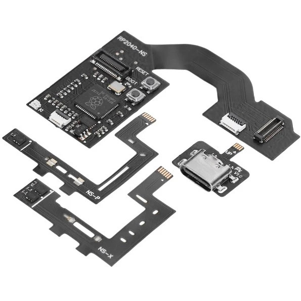 Chip Hwfly v1 e v2 modchip rp2040 switch em Oferta na Shopee