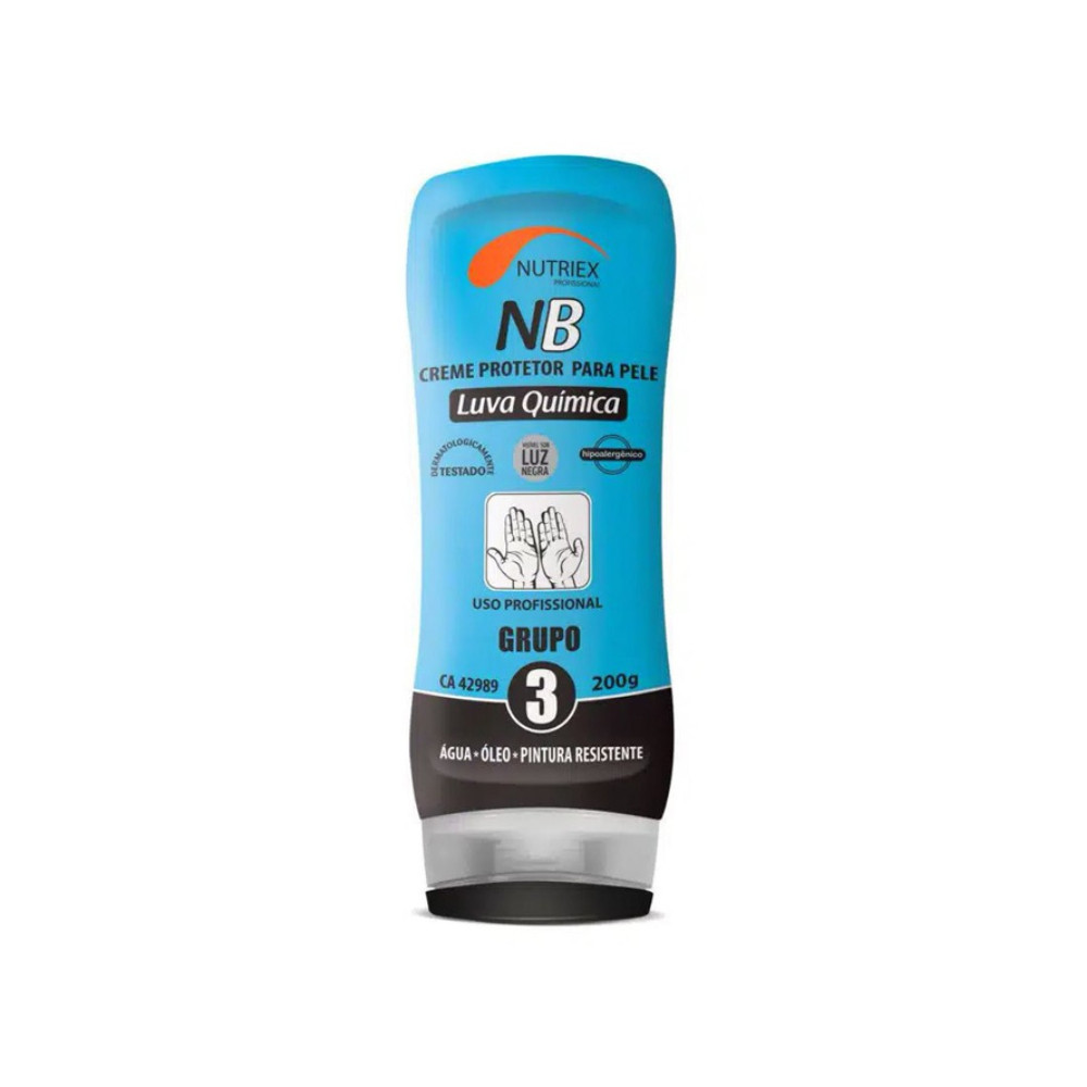 Creme Protetor para a Pele – Luva Química NB Nutriex Profissional 200g