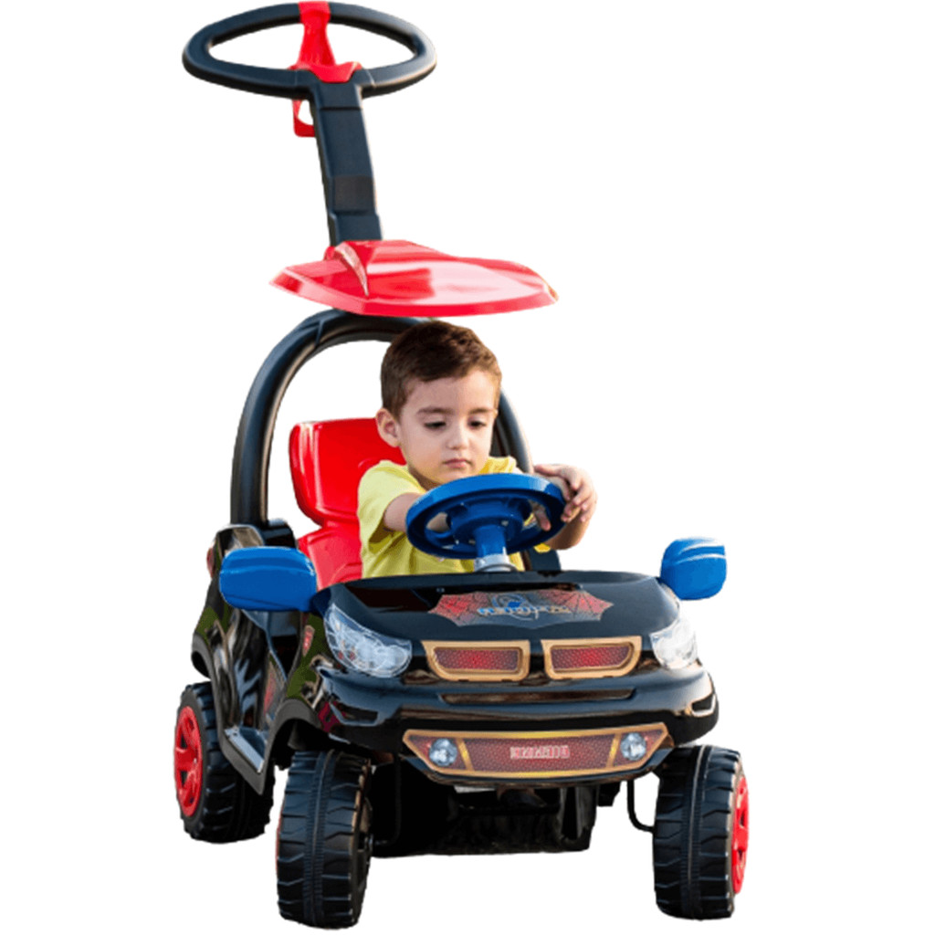 Carrinho de Passeio e Pedal Biemme Push Car Easy Ride Spider em Oferta na Shopee