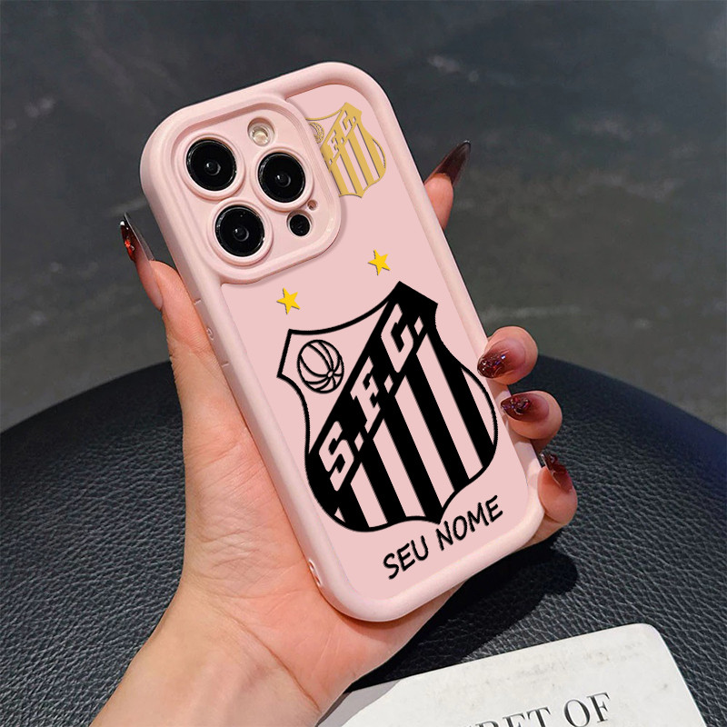 Capinha de celular personalizada  Santos Futebol Esportes Para Motorola Moto G84 G60 G54 G52 G34 G30 G24 G10 G14 Case
