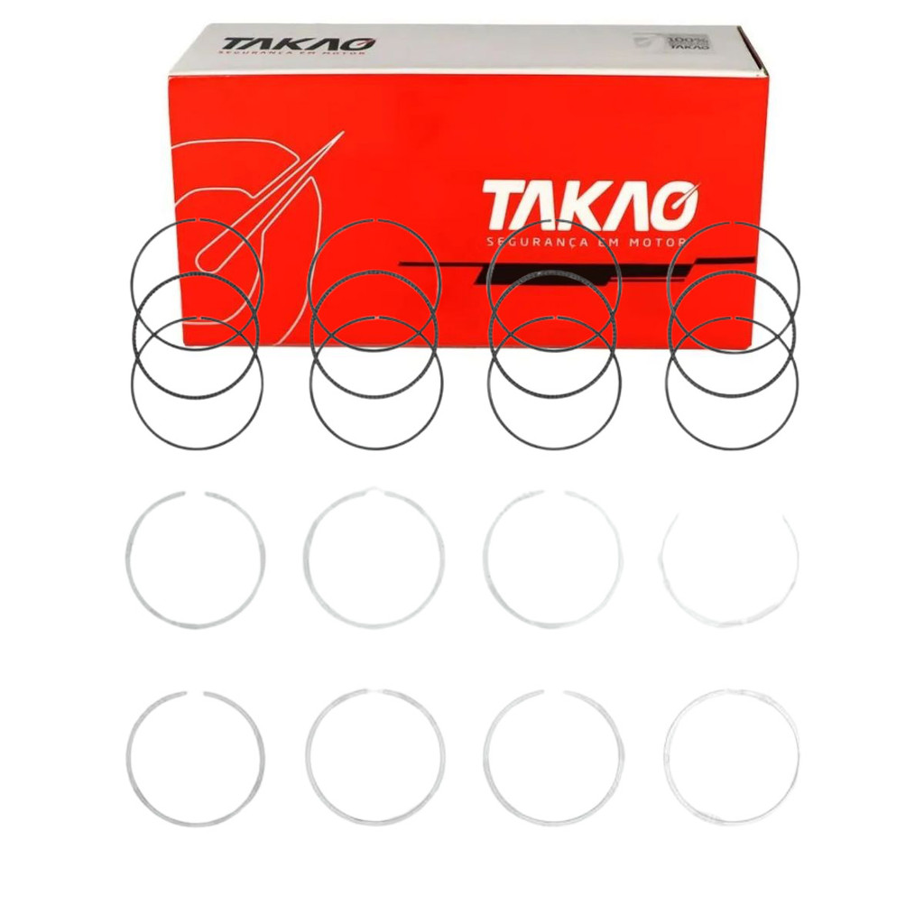 Anel Para Pistão STD (Jg) Saveiro 1.6 16V 2013 A 2020 / Jetta 1.6 16V 2013 A 2020 / Golf 1.6 16V 2013 A 2020
