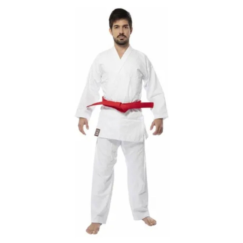 Kimono Karatê Haganah Reforçado Uni Branco