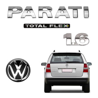 Emblemas Parati 1.6 Flex + Vw Mala - G4 Geração 4 - 06 À 13 em Oferta na Shopee