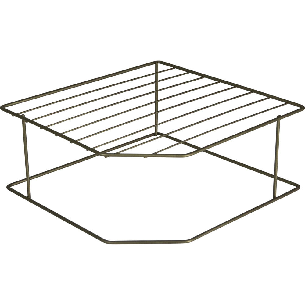 Suporte de Pratos Horizontal 2 Níveis Verde Oliva Bel em Oferta na Shopee