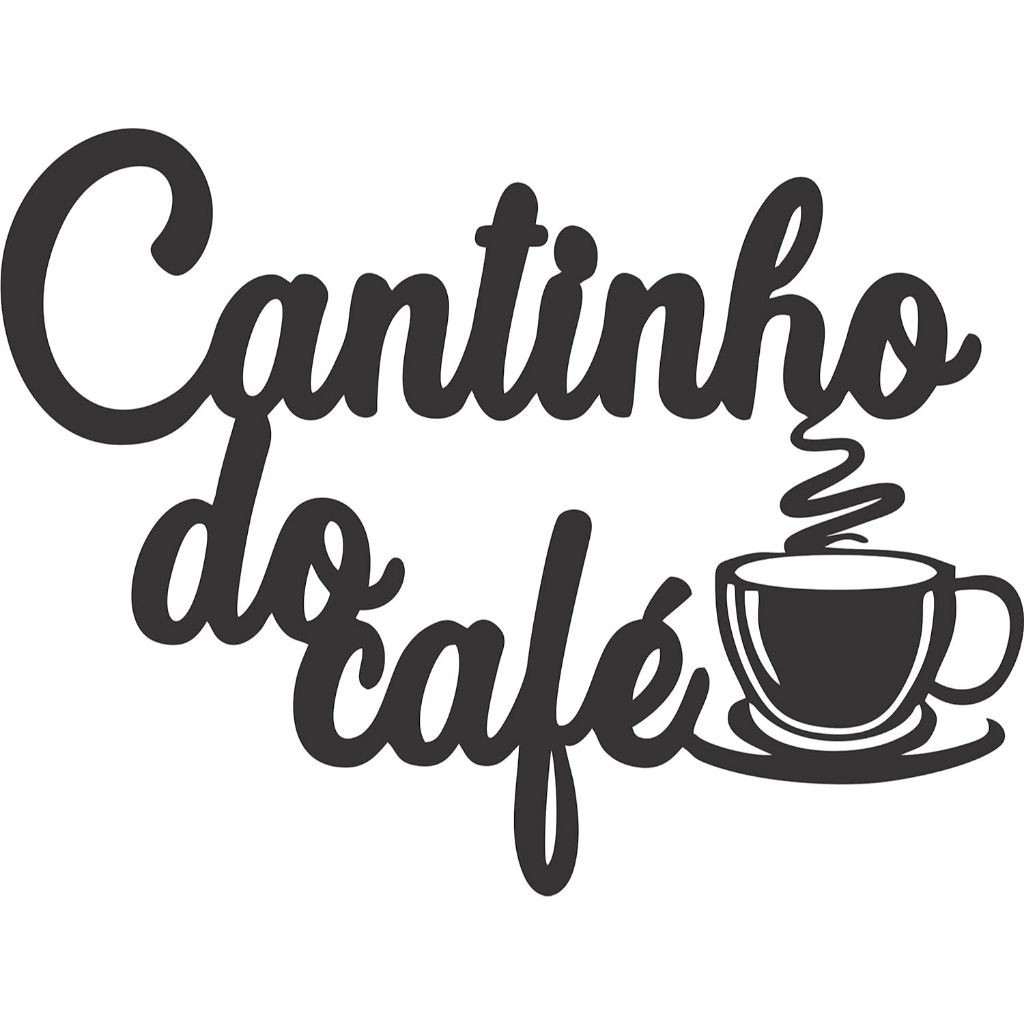 Cantinho do Café em MDF Preto