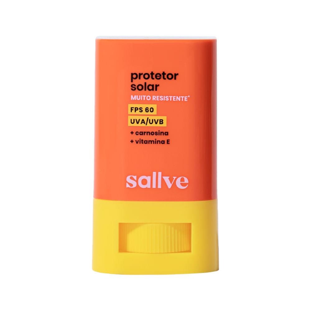 Protetor Solar Em Bastão Fps60 Sallve 15G