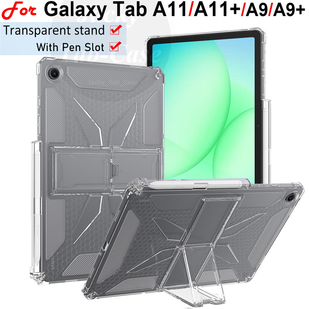 Capa Com Slot Caneta Para Samsung Galaxy Tab A11 A11+ Plus A9 A9+ 11" 8.7", À Prova De Choque ,  Wi-Fi SM-X133 LTE X135