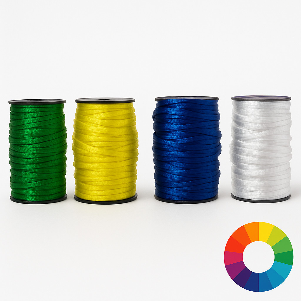 Kit 4 Rolo Fio Cordão 1mm Cetim Seda Rabo De Rato Tranças em Oferta na Shopee