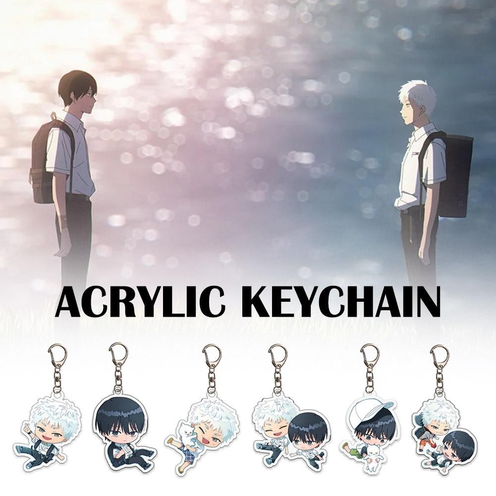 Anime Chaveiro Feminino O Verão Hikaru Morrerd Acrílico Chave Engraçado Corrente Amigo Presente Ornamento S3o9 — imagem 2 de 2