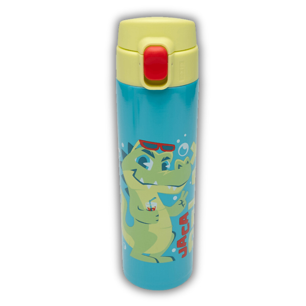 Garrafa Térmica Infantil 420ml Menino Jacaré Relax Puket