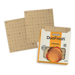 Papel Acoplado Kraft Hamburgueria Lanchonete 500 Folhas