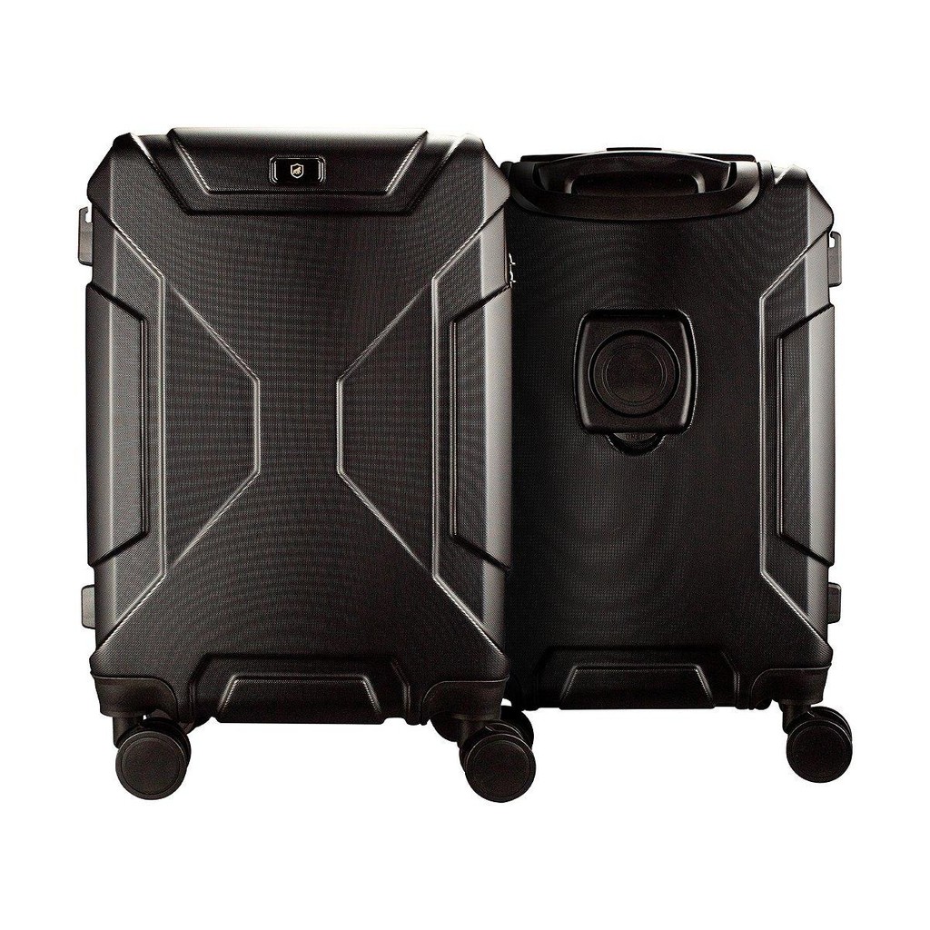 Mala de Bordo 20” com Porta-Copos Retrátil, Antifurto e Rodas 360° - Discovery - Gshield