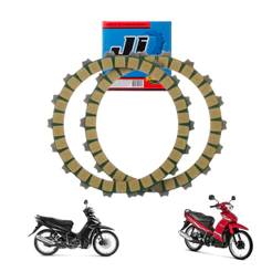 Discos Embreagem 2 Pcs Yamaha Crypton 115 2010/2011 Original Moto