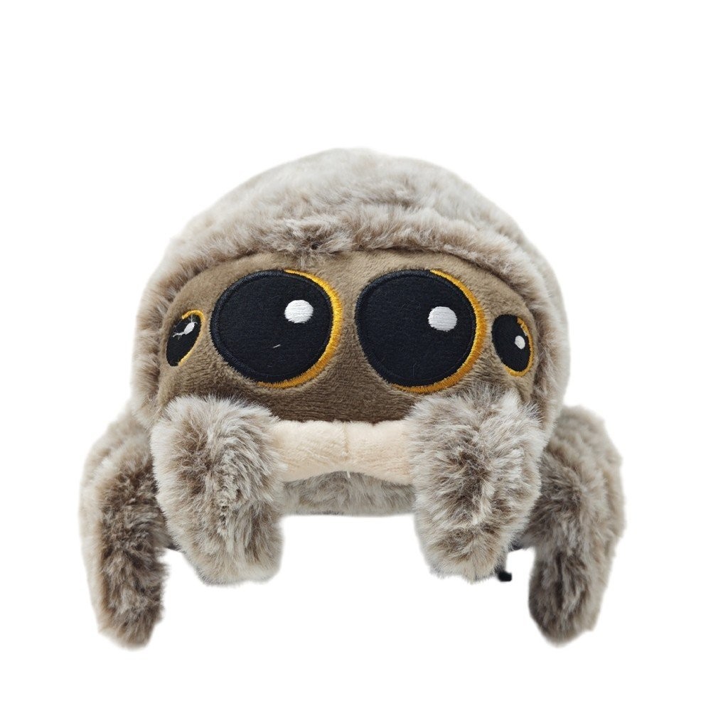 Brinquedo de Pelúcia Amigo do Aranha Lucas Bzzzz, Boneco de Pelúcia Pequeno Aranha Lucas