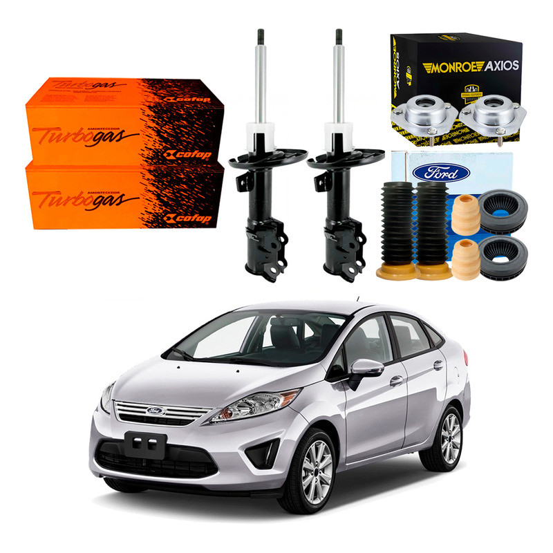 Kit Amortecedor Dianteiro´ Fiesta Sedan 1.6 2010 A 2013