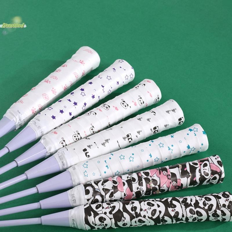 [] 1 Peça De Design De Desenho Animado Overgrip De Tênis À Prova De Choque Absorvente De Suor Fita Antiderrapante Para R