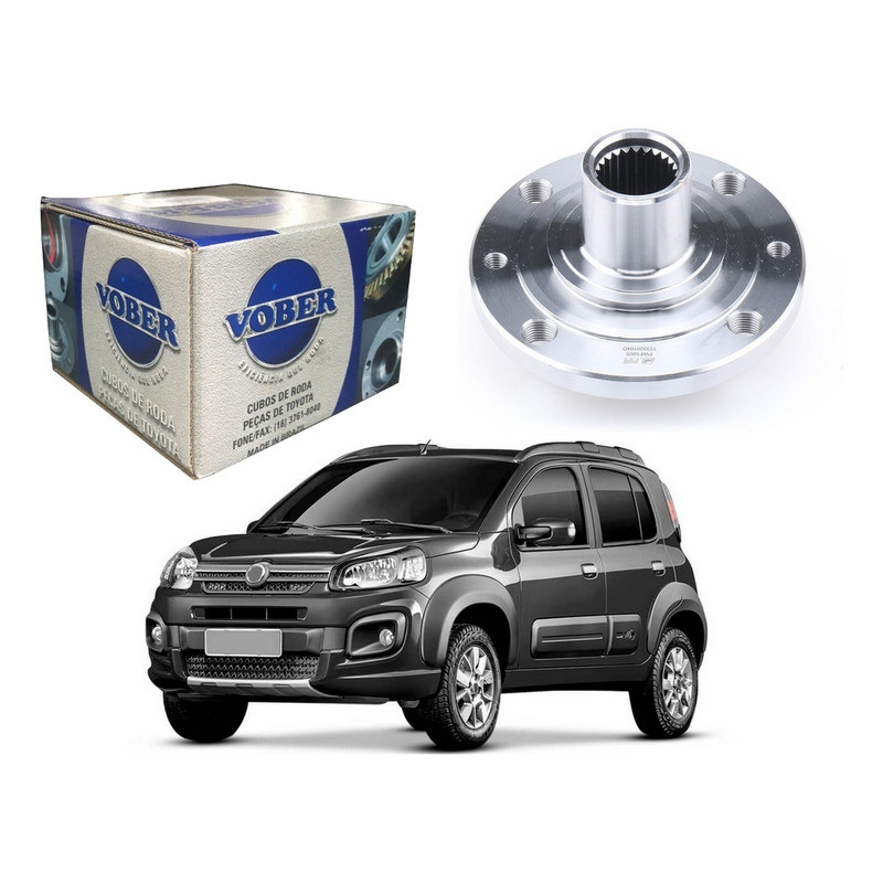 Cubo De Roda Dianteiro Vober Uno Way 1.0 1.3 2017 A 2020 em Oferta na Shopee