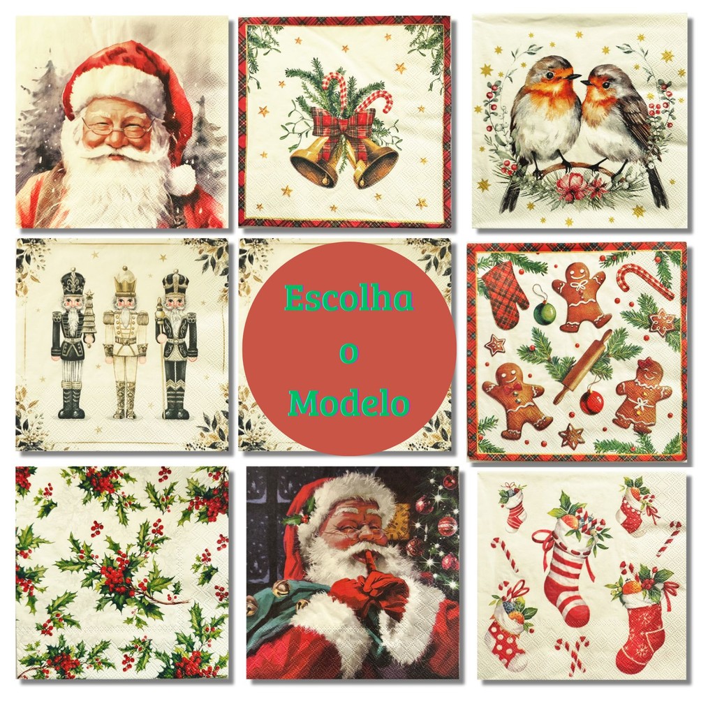Guardanapo para Decoupage Natal: Onde Comprar | BuscaProdutos