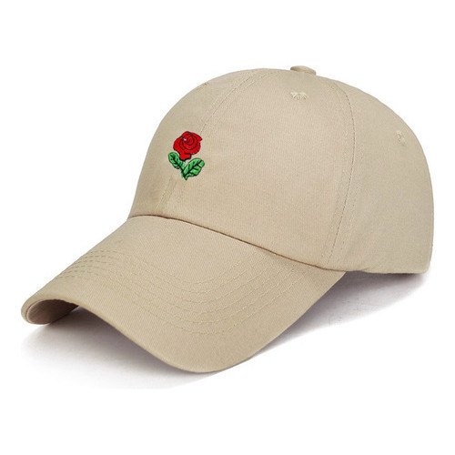 Boné De Baseball Aba Curva Rosa Unissex