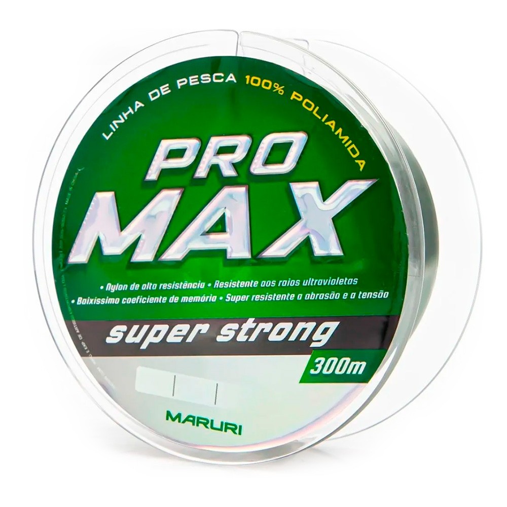 Linha Monofilamento Pro Max - Maruri em Oferta na Shopee