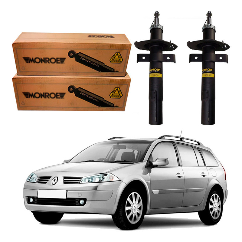 Par Amortecedor Dianteiro Megane Grand T 1.6 2.0 2006 A 2012 em Oferta na Shopee