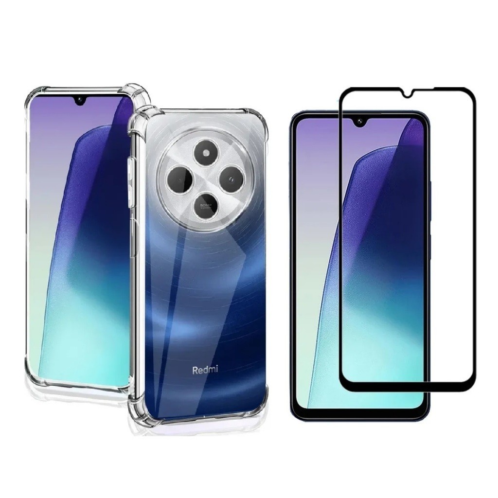 Película + Capa Capinha Para Xiaomi Redmi 14C/Poco C75 5G