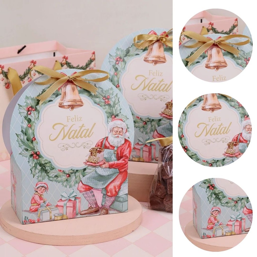 10 EMBALAGEM LEMBRANCINHA NATAL GLOBO DE NEVE DOCE NATAL 5339 ( JANGO NATAL 2025 )