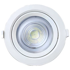 Spot LED de Embutir Redondo PAR30 10W Bivolt 6500K Taschibra Luz Branca Fria Teto