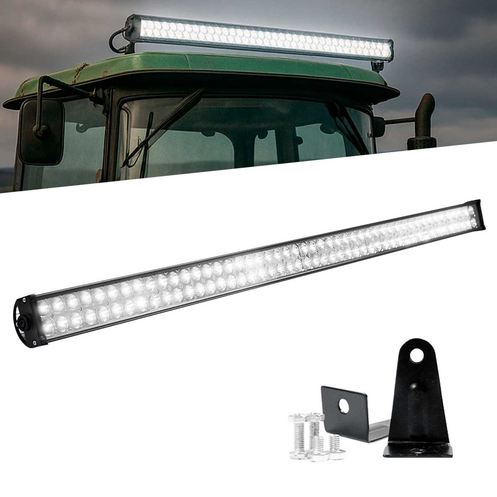 Barra De LED 288W 96 LEDs 132cm Com Suporte De Fixação