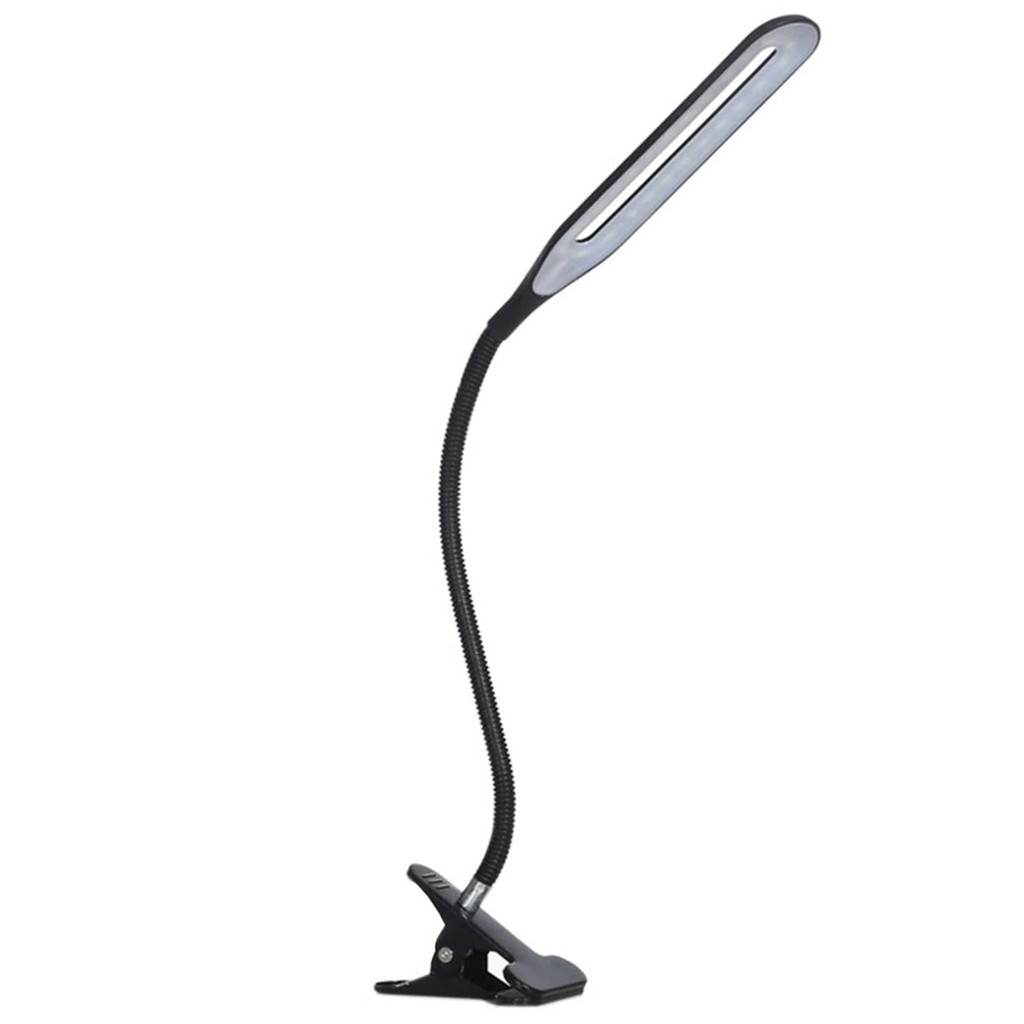 Luminária LED Mesa Alto Brilho Portátil Presilha USB Leitura