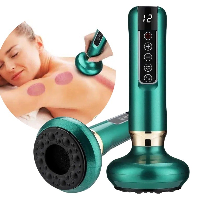Instrumento Inteligente De Massagem Ventosa Eletrica Negativa Aparelho De Raspagem Elétrico Sem Fio