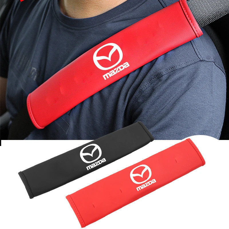 Capa Protetora de Ombro para Cinto de Segurança de Carro, Acessórios para Mazda Atenza 3, Axela 2, MX5, 6, 323, 626, CX3