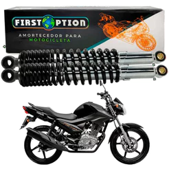 Par Amortecedor Traseiro Yamaha Factor 125i 2017 2018 2019 2020 2021 2022 2023 2024