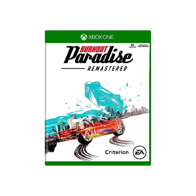 Jogo Burnout Paradise Remastered - Xbox One - Usado - Original