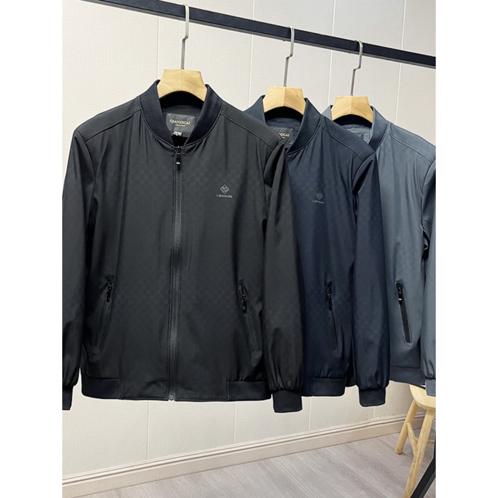 Ótimo valor!Pedido traseiro da etiqueta cortada da marca!Casaco masculino primavera novo estilo Casual moda gola de beis