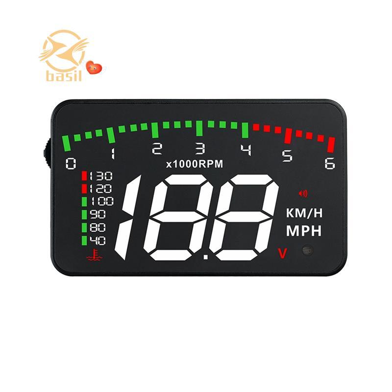 [Desconto B] A900 Carro HUD OBD RPM Medidor Head-Up Display Acessórios Do Multi-Digital Velocidade Temperatura Da Água