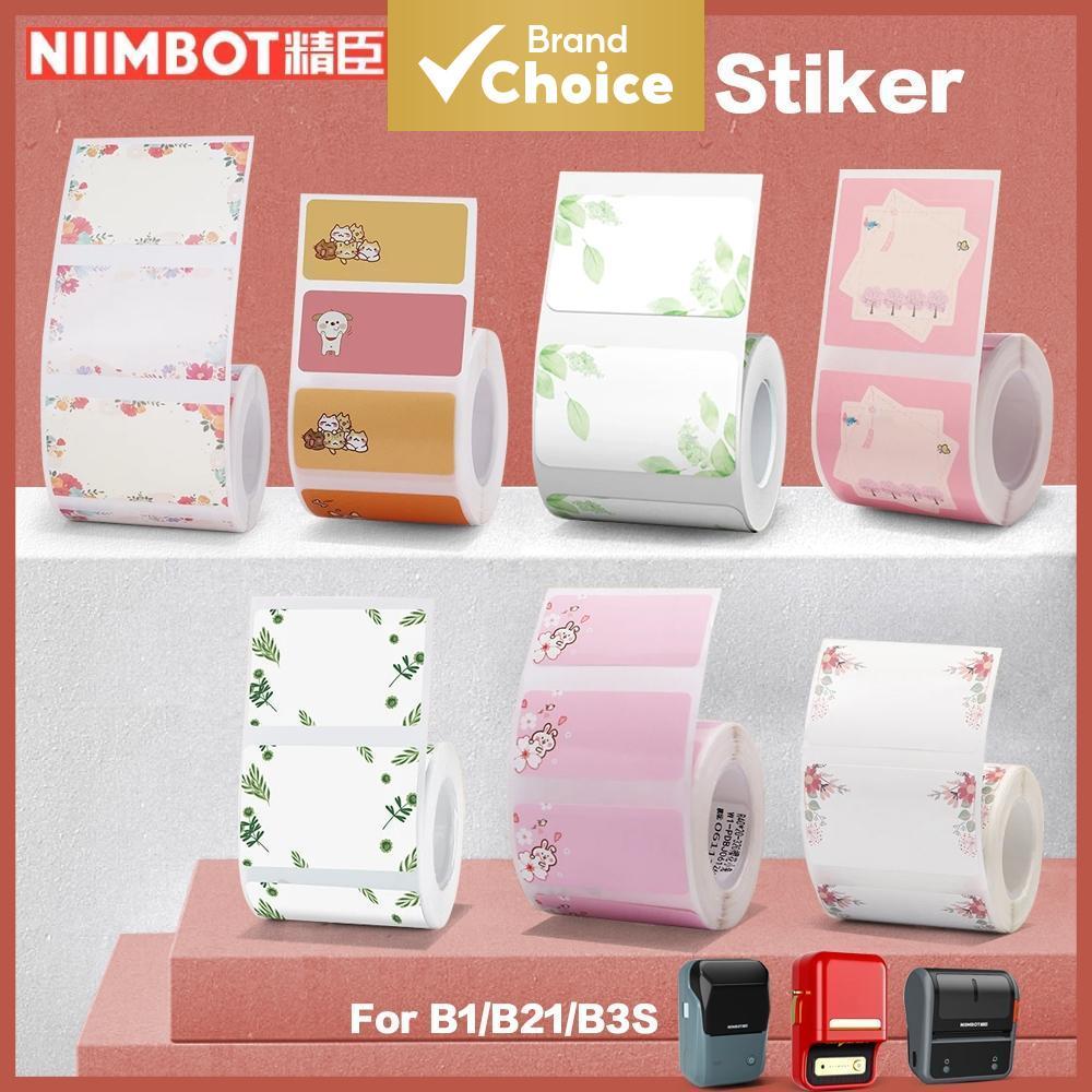 Niimbot B21 B1 impressora de etiquetas, etiquetas térmicas Bluetooth, adesivos autocolantes