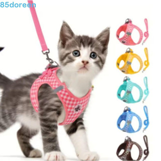 DOREEN1 Colete Peitoral Para Animais De Estimação , Confortável Com Fivela De Metal , Coleira Cães , Alça Ajustável Gato