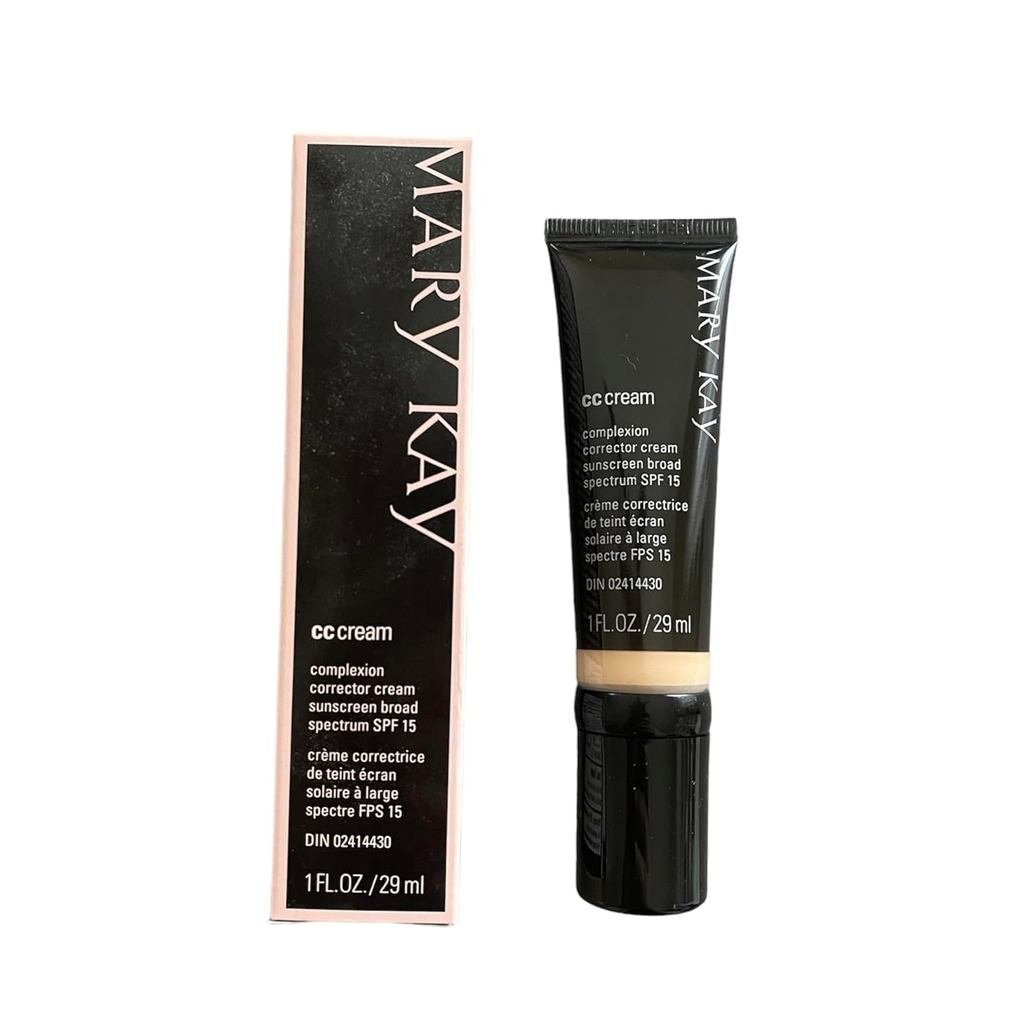 Creme CC Mary Kay Muito Leve - 1 fl oz, FPS 15, Para Todo o Corpo, Hidratante Antienvelhecimento para Adultos NJSN