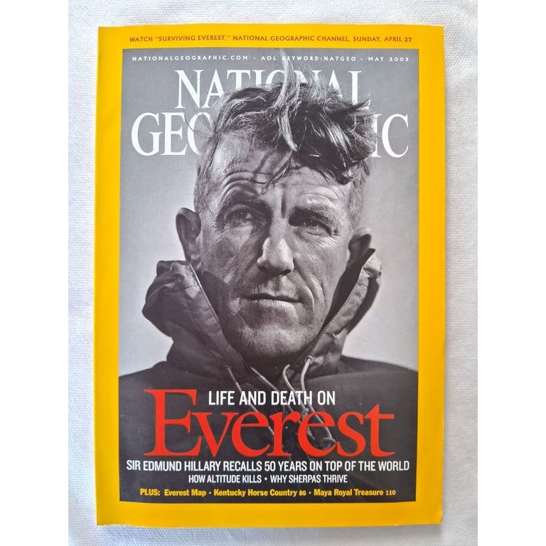 National Geographic Magazine, Vol. 203, Nº 5 - EVEREST de Vários Colaboradores 7872945