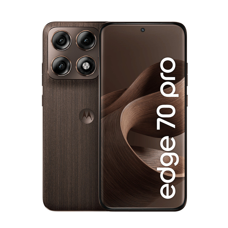 Smartphone Motorola Edge 70 Pro 512GB 5G - Madeira, 24GB (12GB RAM+12GB Ram Boost), 4 Câmeras de 50MP, Tela de 6,8"