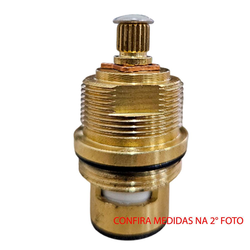 Reparo Torneira Logica Docol com Rosca 26 1/4 Volta COMPATiVEL Estria Docol
