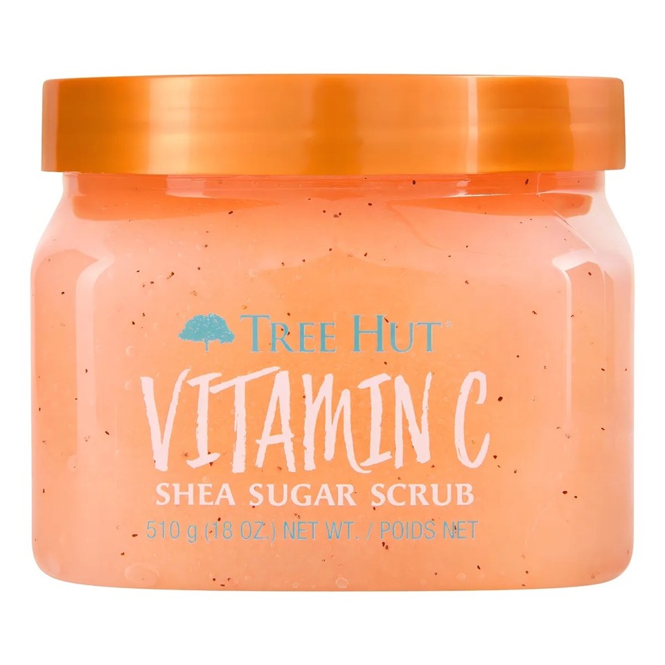 Esfoliante de açúcar karité c/ vitamina C Tree Hut Scru 510g