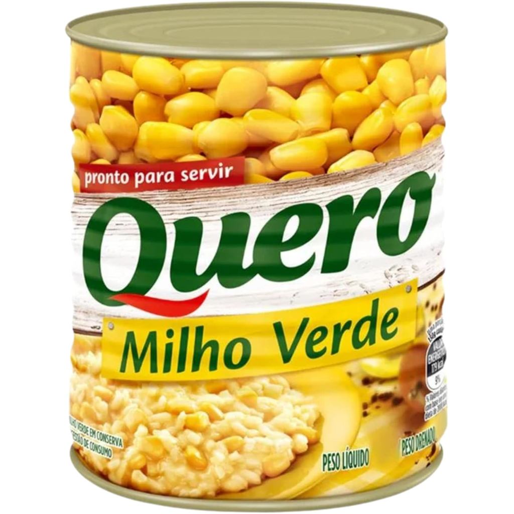 MILHO VERDE EM CONSERVA QUERO LATA 1,7KG
