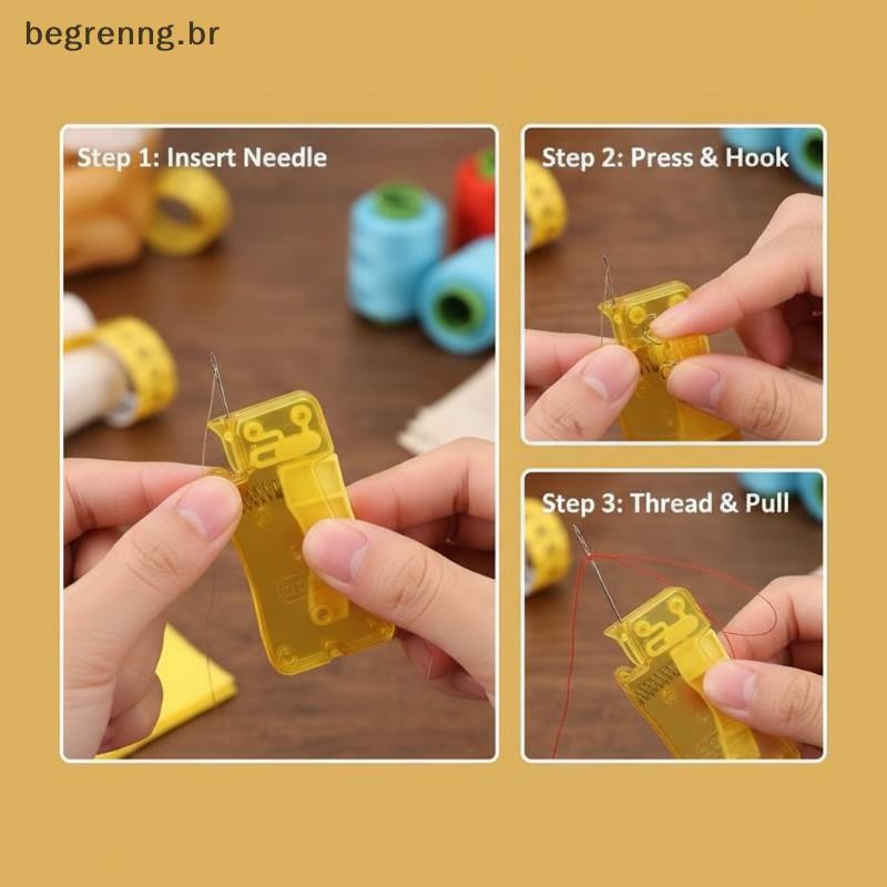 begrenng Enfiador De Agulha Automático Para Costura , Artesanato DIY E Suprimentos De Doméstica , Ferramenta De Rosqueam
